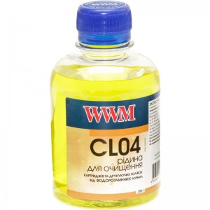 Промивна рідина для водорозчинних чорнил CL04
