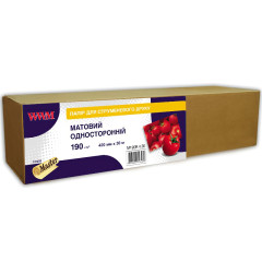 Матовий фотопапір WWM 190 г/м² — рулон 420 мм х 30 м